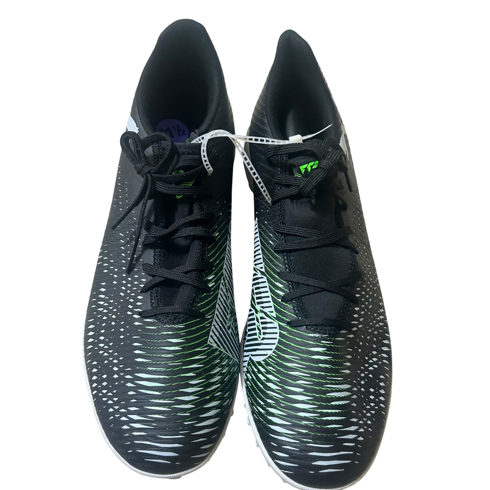 PUMA FUTURE 7 PLAY TT Mens Soccer Shoes 10.5 Black Excellence 108378-02